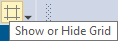 Grid toolbar button