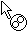 Mouse cursor in Fill Circular Area mode