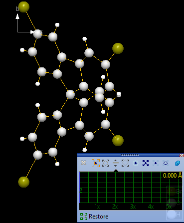 Mouse wheel mode Bond Radii with bond radii minimized to thin wires